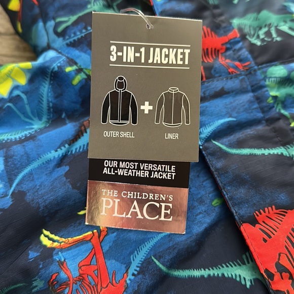 The Children’s Place 12-18 Month 3-in-1 Jacket - Picture 2 of 10